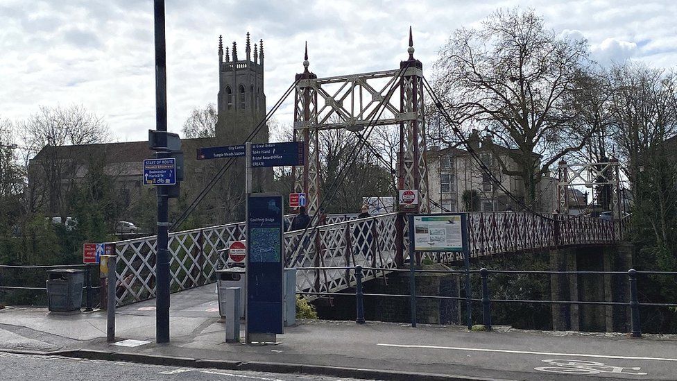 Gaol Ferry Bridge over the River Avon