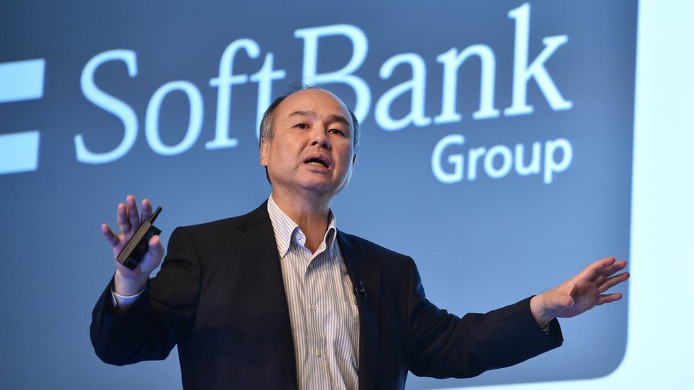 Softbank chief executive Masayoshi Son