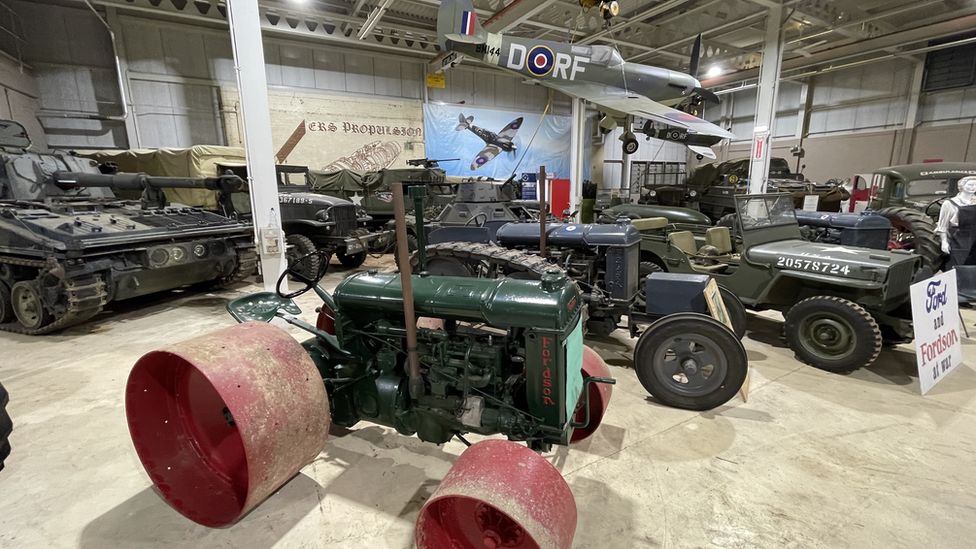 Tractors and war vehicles
