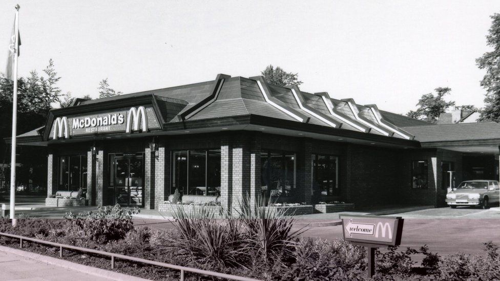 UK's first drive-thru McDonald's
