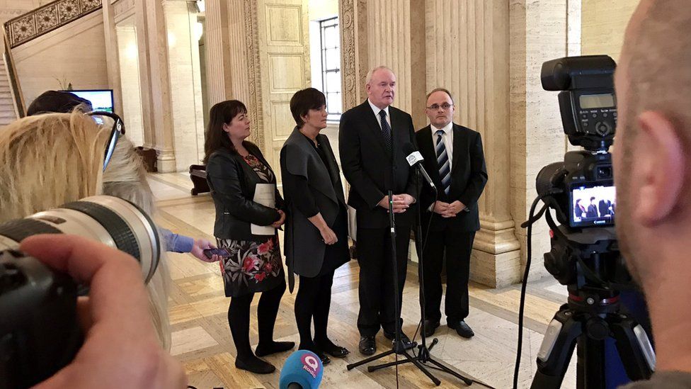 Stormont press conference