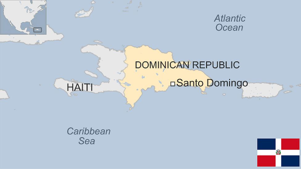 dominican republic map