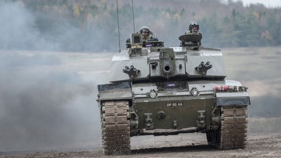British army armoured vehicle