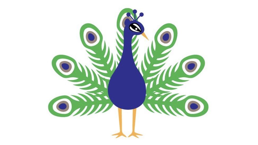 Peacock design