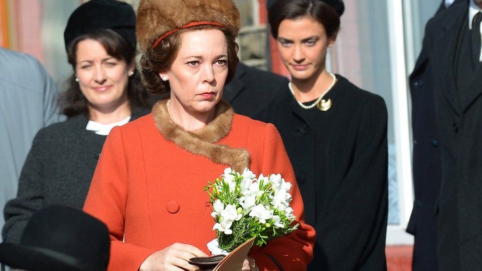 Olivia Coleman as the Queen