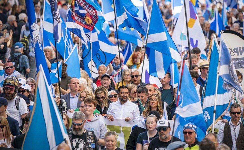 Believe in Scotland march