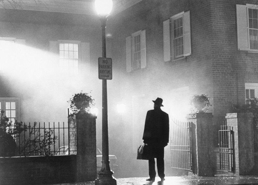 Max Von Sydow in the Exorcist