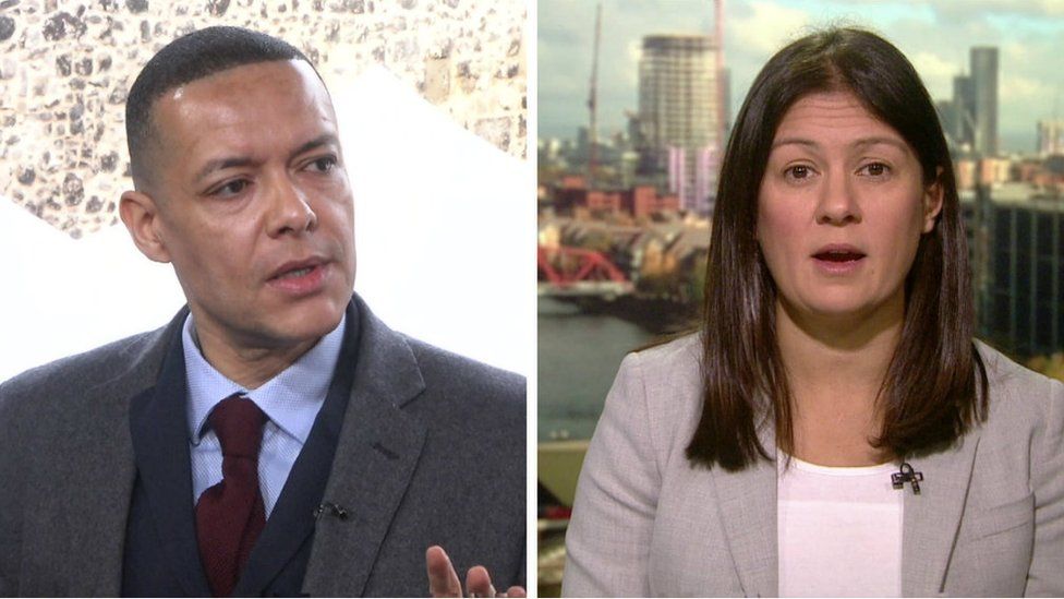 Clive Lewis and Lisa Nandy