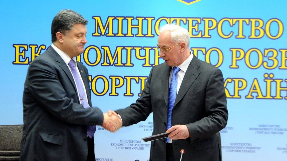 порошенко азаров