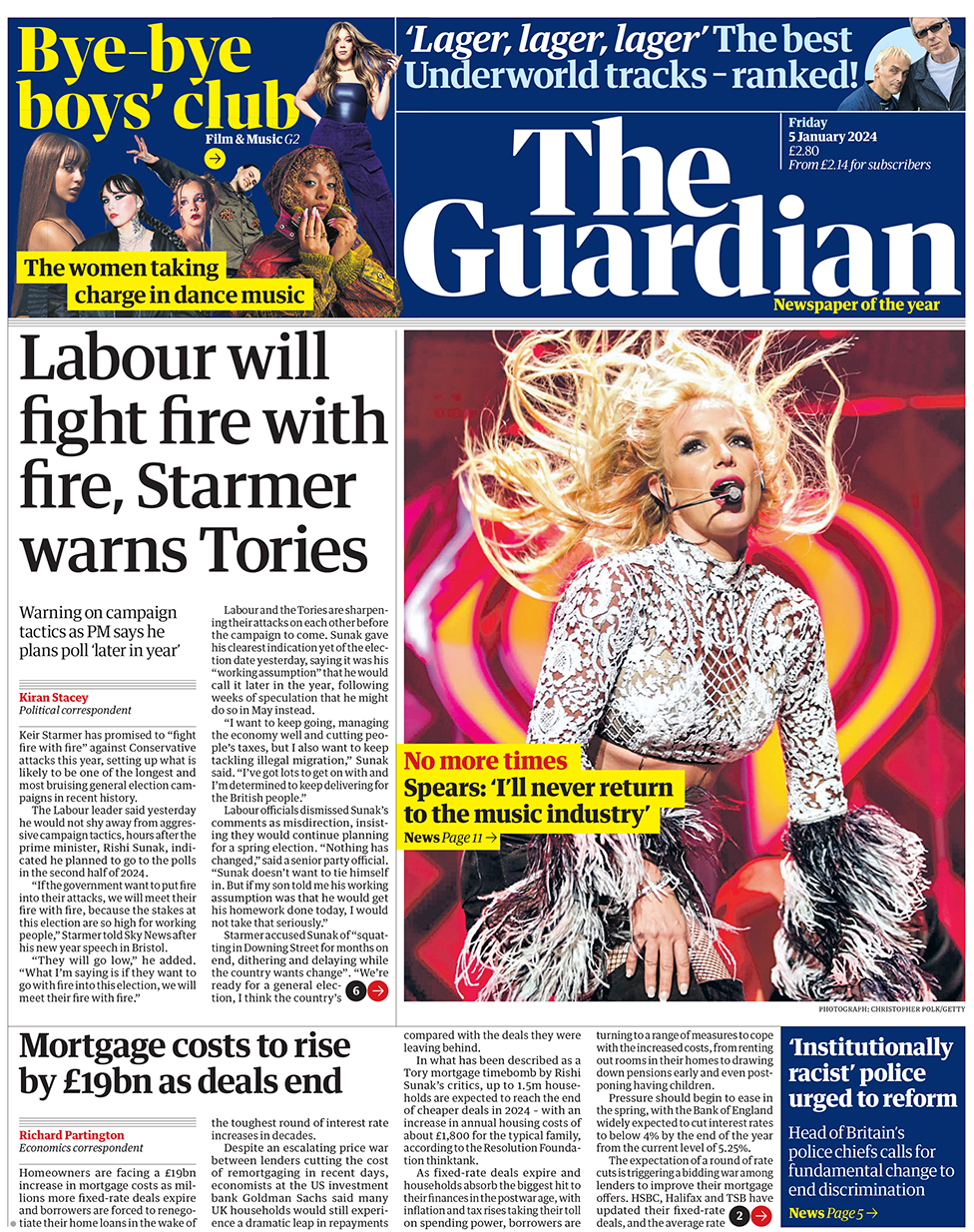 Newspaper Headlines: Prince Andrew Claims And 'no Labour Tax Cuts ...