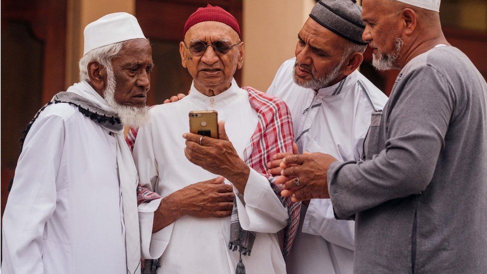 Muslim men in Cape Town