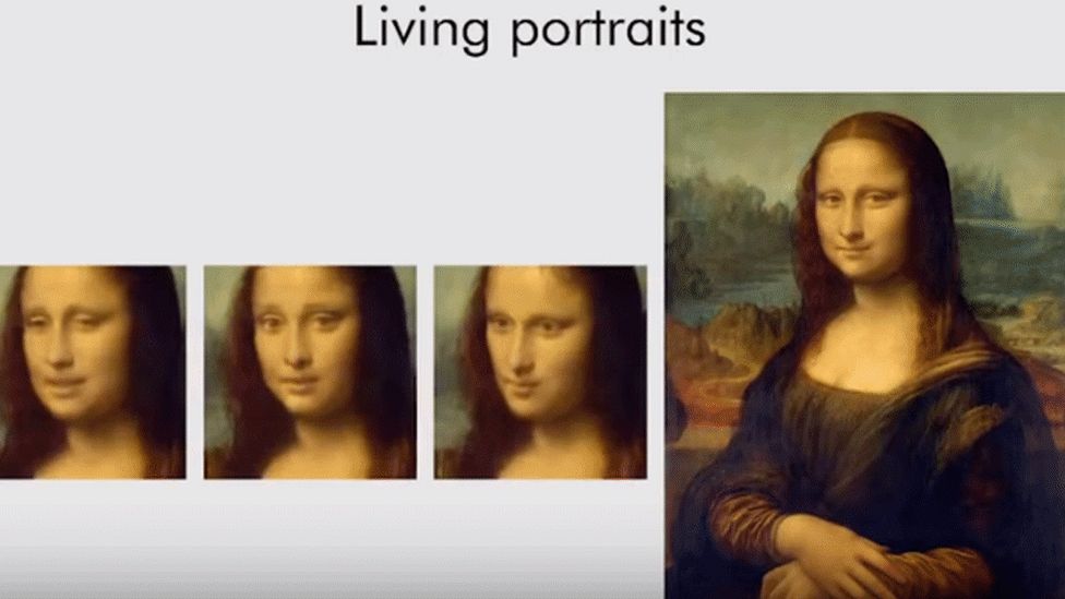 976px x 549px - Mona Lisa 'brought to life' with deepfake AI - BBC News