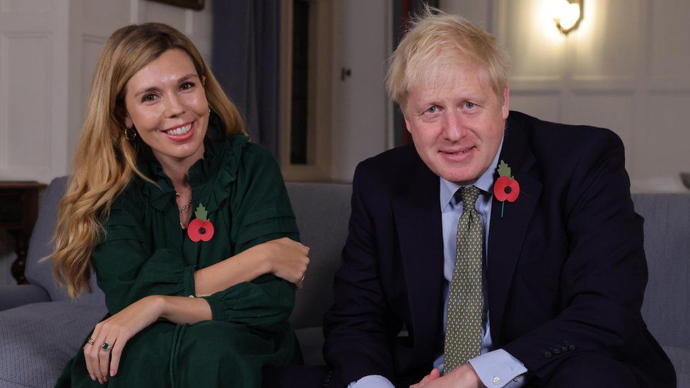 Carrie and Boris Johnson