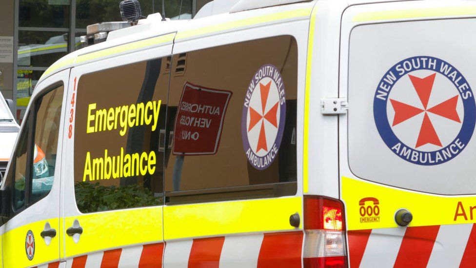 File photo of an ambulance in New South Wales