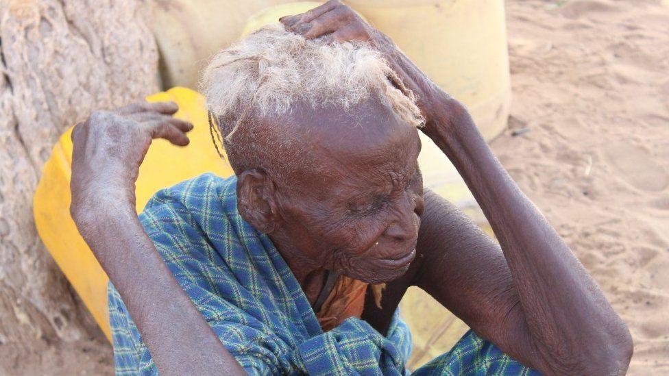 Mariam Loolio ni ajuza mwenye umri was miaka 85. Kwa siku tano anasema hajala chochote.