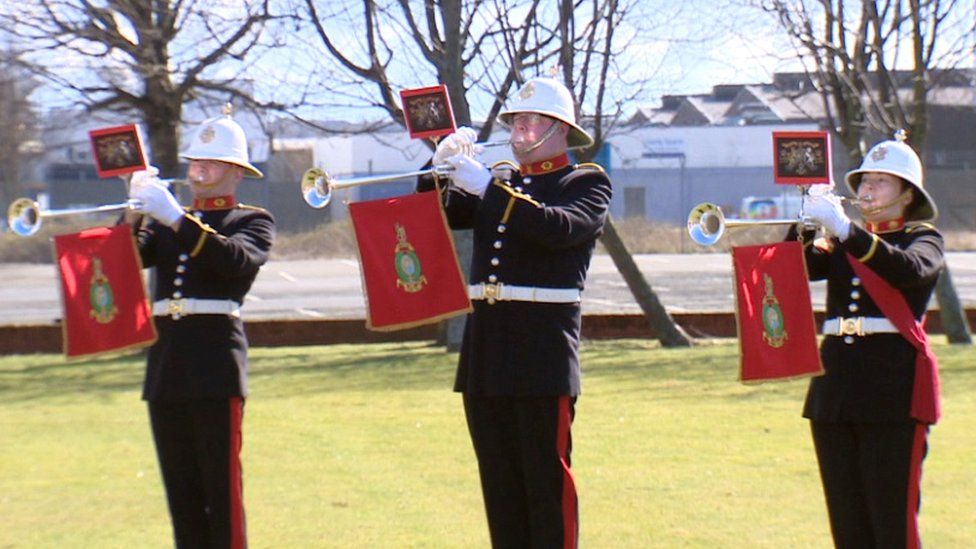 Royal Marine band