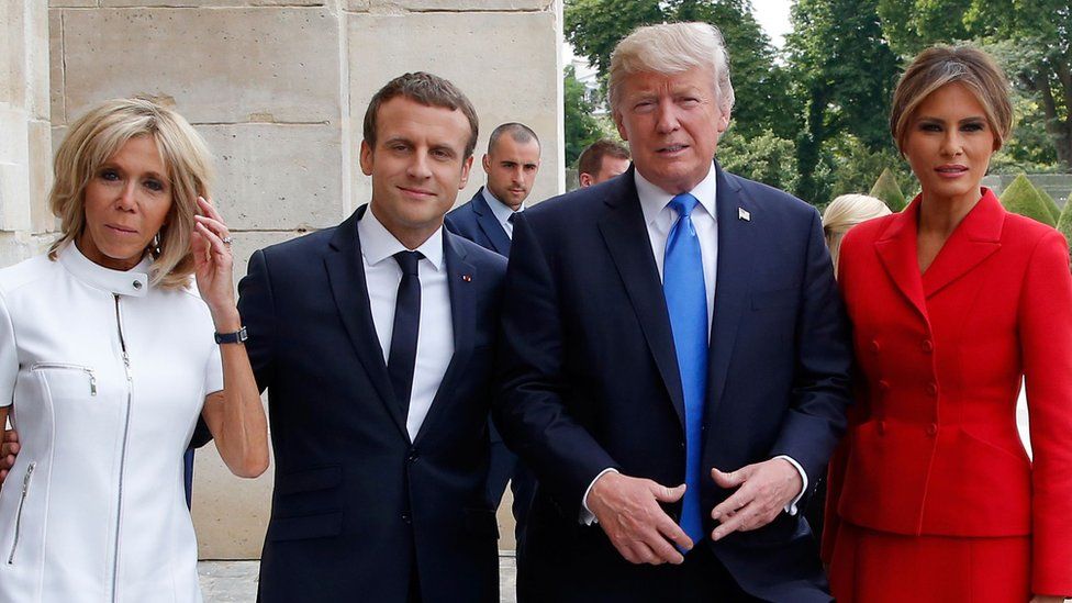 What Does A Trump-Macron Bromance Mean For The World? - BBC News