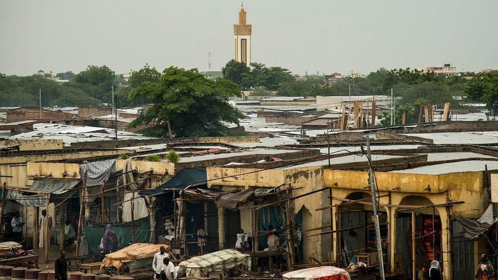File image of the Chadian capital, N'Djamena