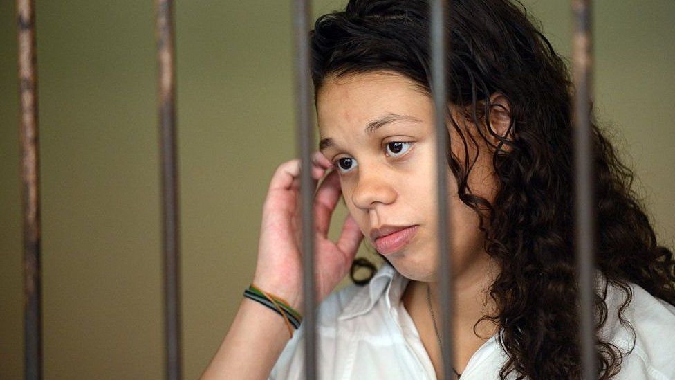 Heather Mack of the US waits inside a holding cell before a trial hearing at a court in Denpasar on Indonesia's resort island of Bali on March 11, 2015