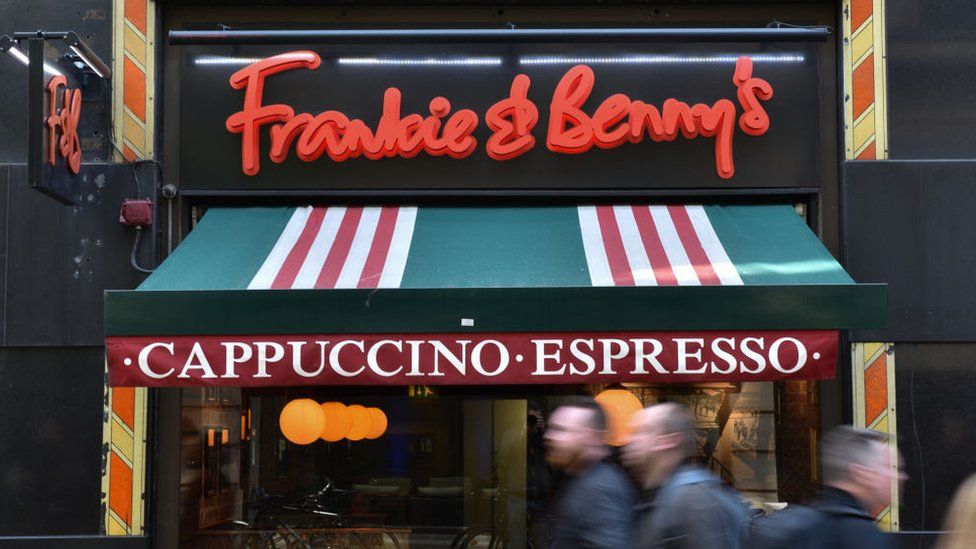 Frankie & Benny's restaurant in London