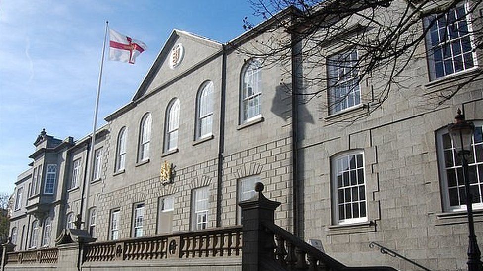 Guernsey's Royal Court building