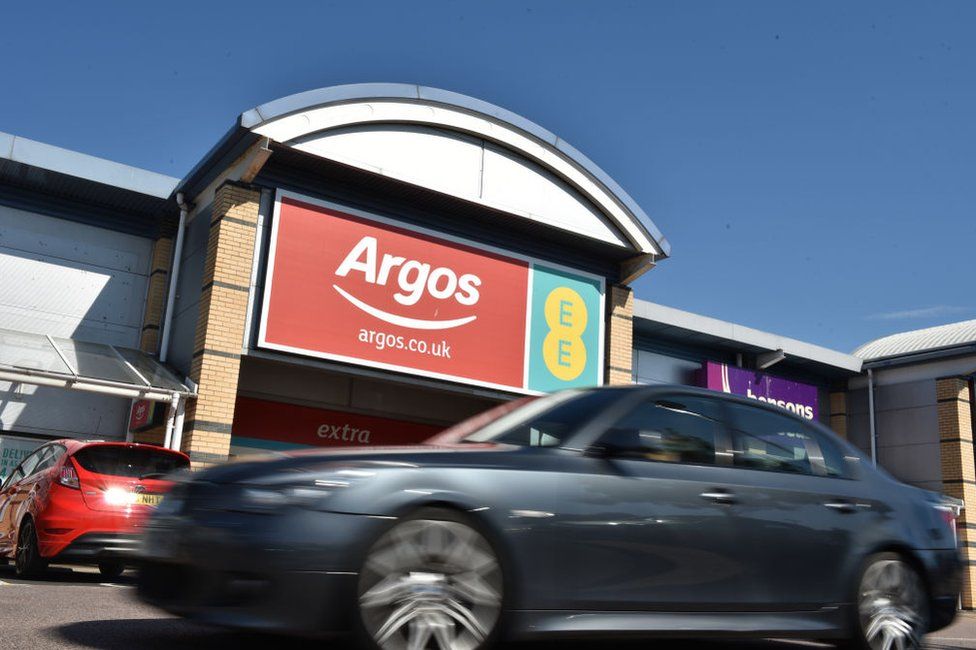 An Argos shop