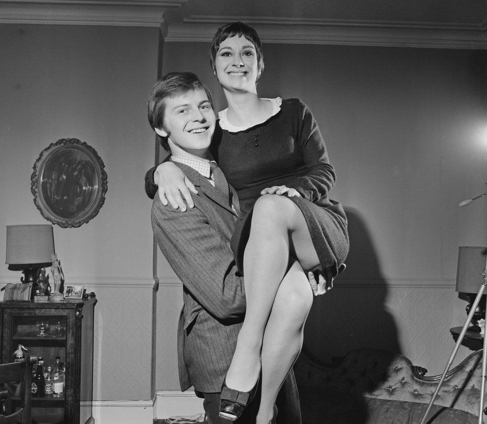 Ian Lavender and Suzanne Kerchiss in 1968