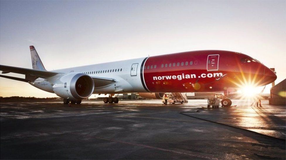 Norwegian Air plane