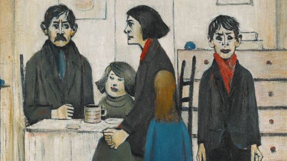 Cilla Black's Lowry paintings fetch nearly £700k - BBC News