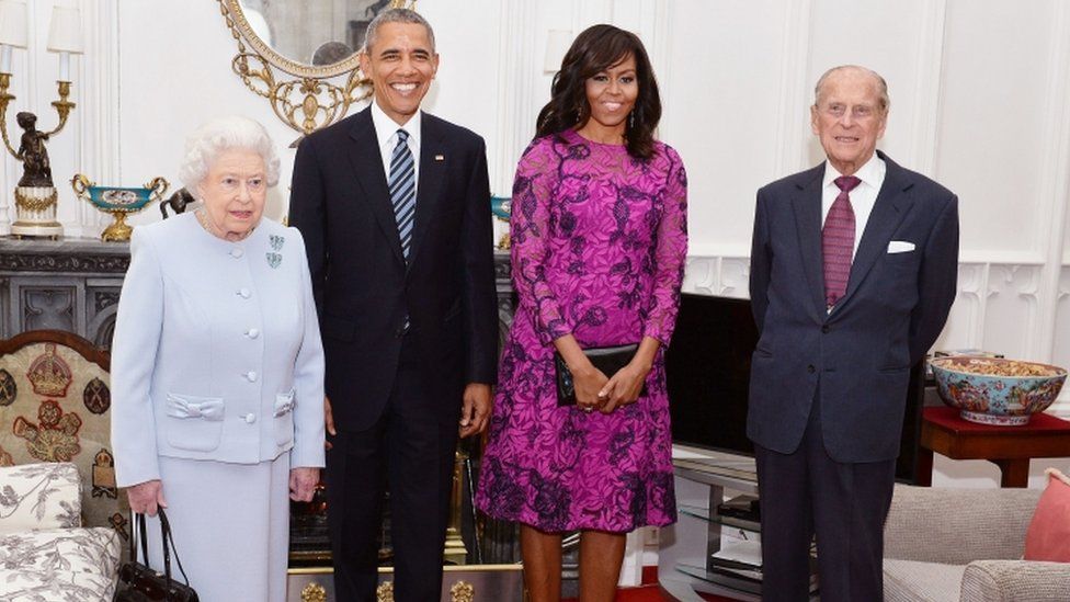 In Pictures Us President Barack Obama In The Uk Bbc News