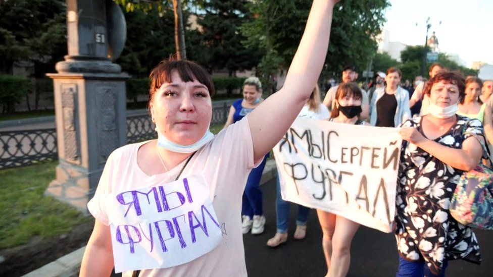 Protest in Khabarovsk