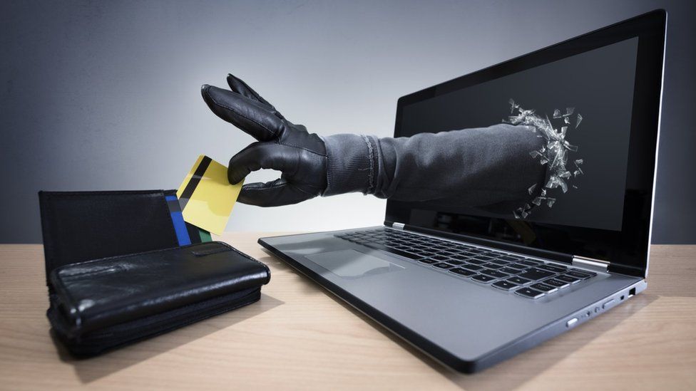 Image depicting online fraud