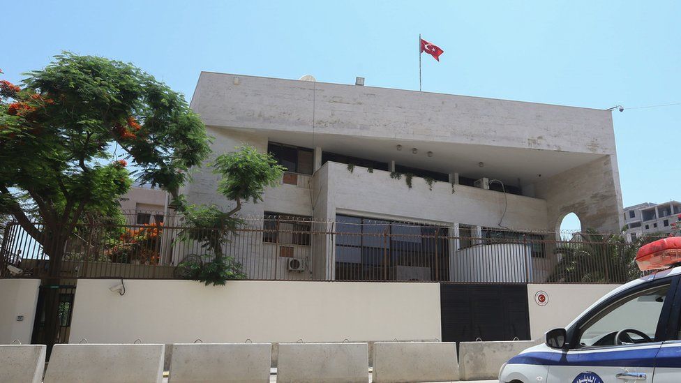Turkish embassy in Tripoli, 30 June
