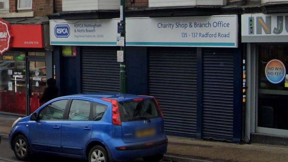 RSPCA shop on Radford Road, Nottingham