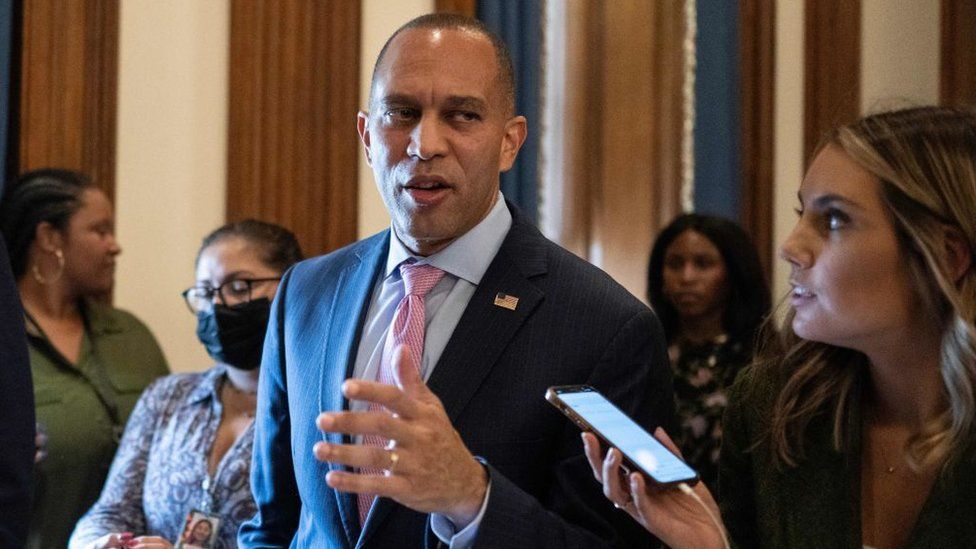 House Democratic leader Hakeem Jeffries