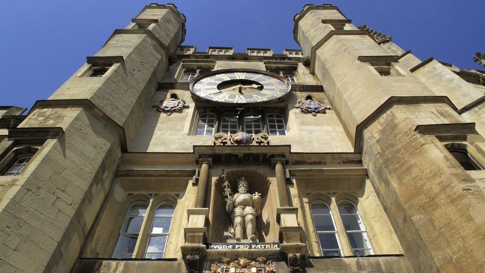 The chapel at Trinity College, Cambridge