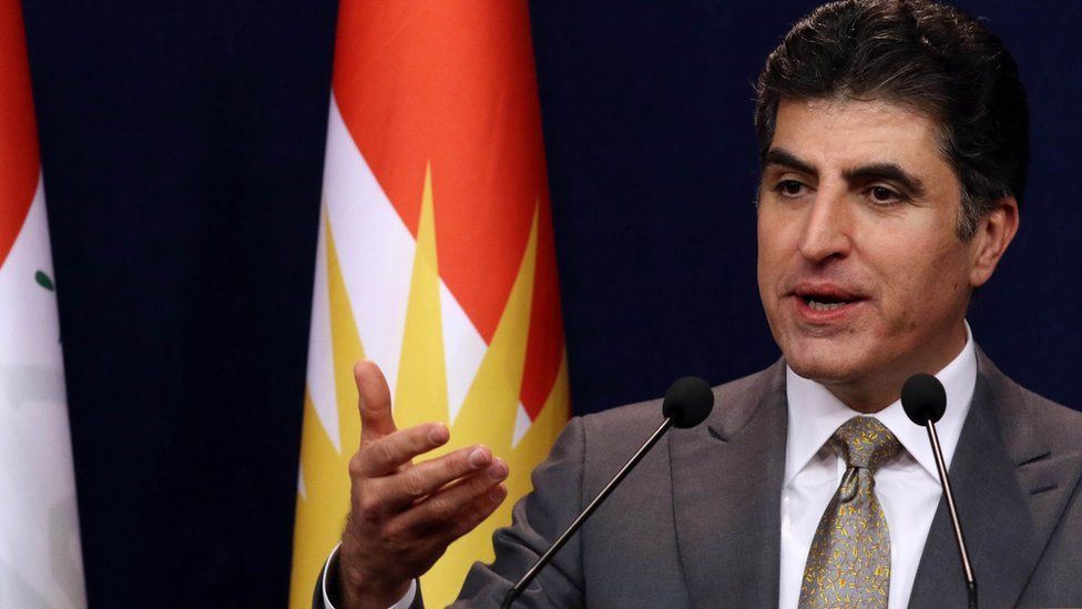 Iraqi Kurdistan's Prime Minister Nechirvan Barzani
