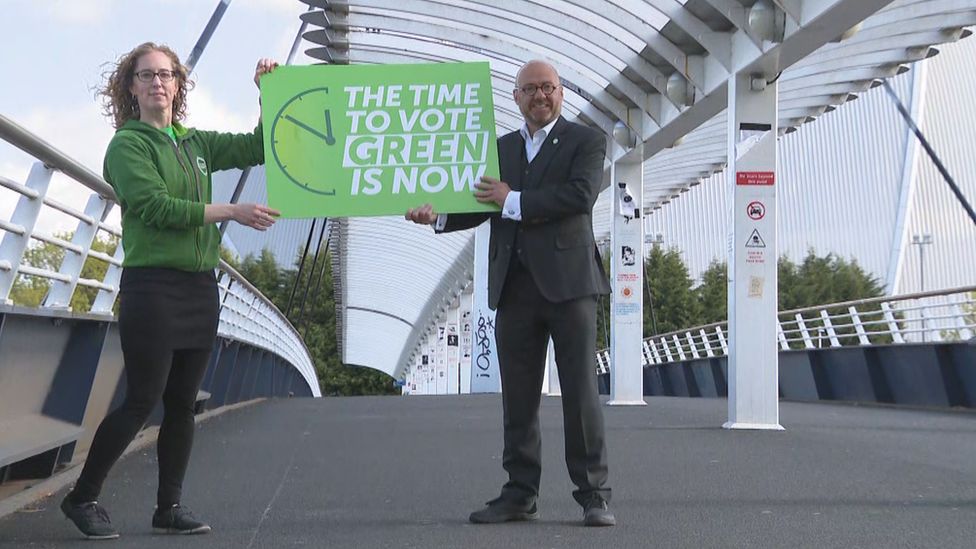 Lorna Slater and Patrick Harvie