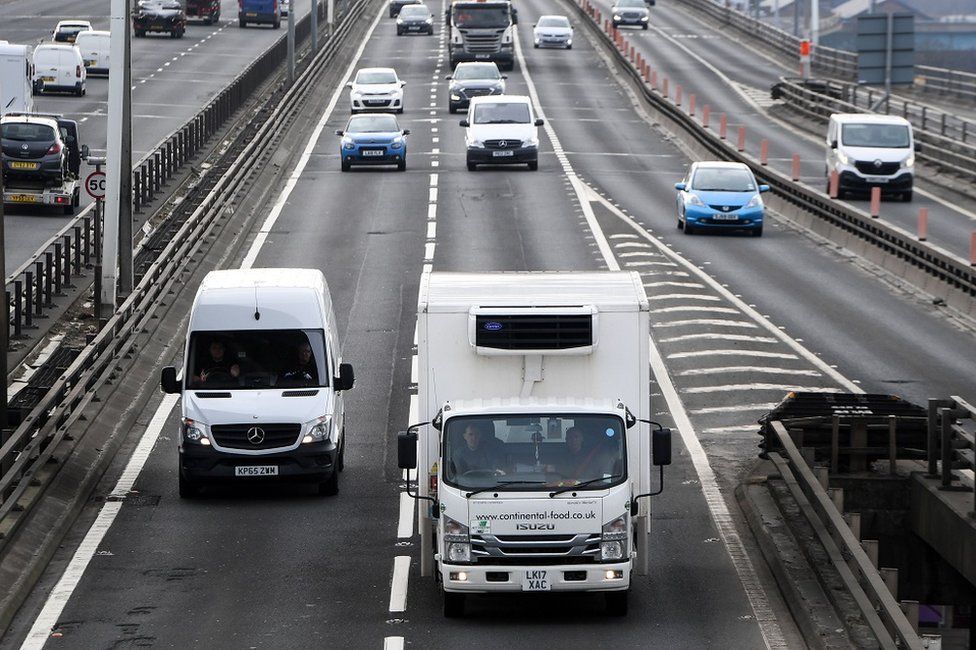 Roadworks on M8 motorway in Glasgow could last four years BBC News