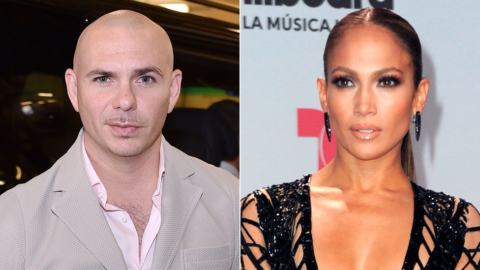Pitbull and Jennifer Lopez