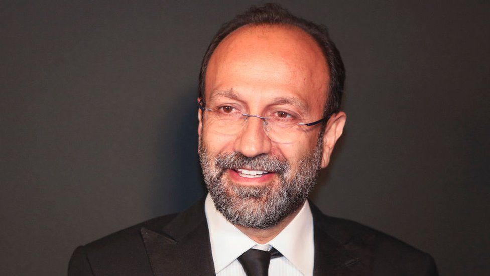 Oscar-winning filmmaker Asghar Farhadi appears at the Cannes film festival on 22 May 2022