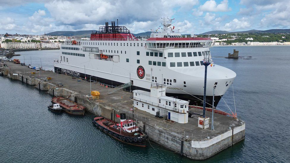 Manxman in Douglas Harbour