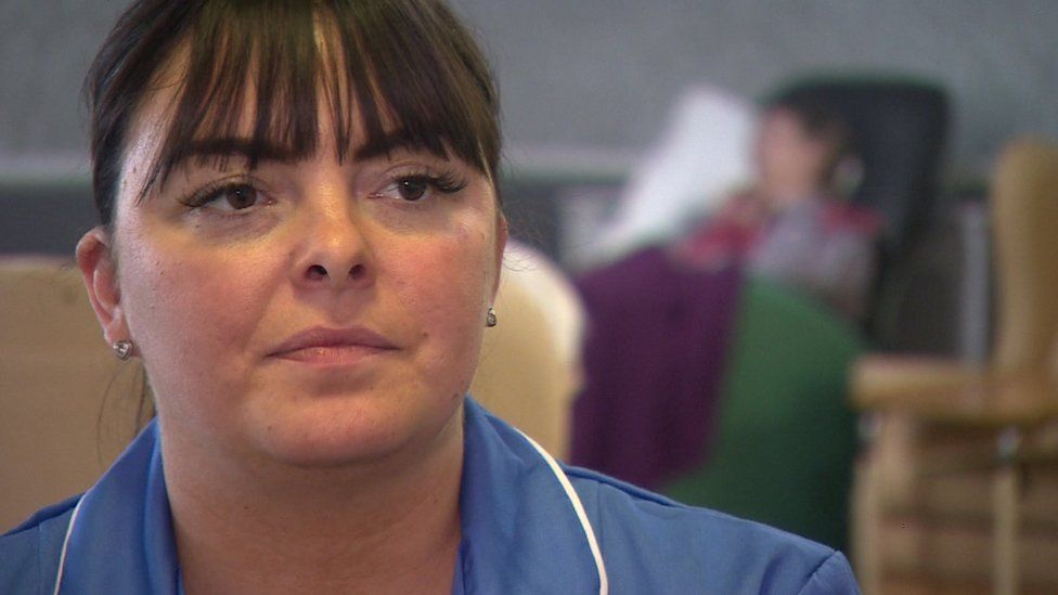 Tammy Ardron says working in a nursing home in incredibly demanding