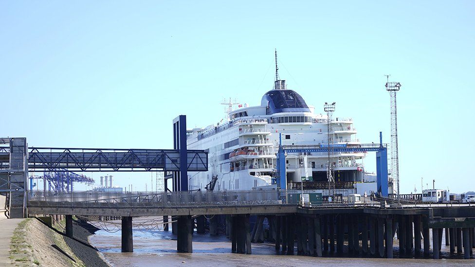 The Pride of Hull ferry