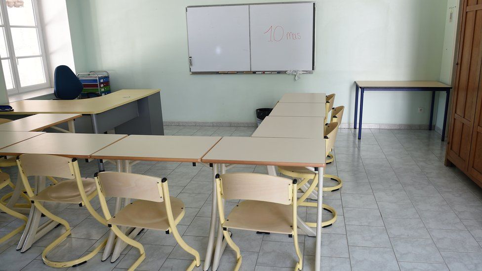 Classroom at Pontourny