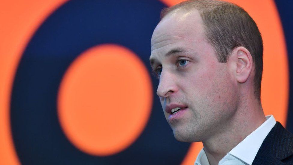 Prince William talks mental health with West Bromwich Albion players