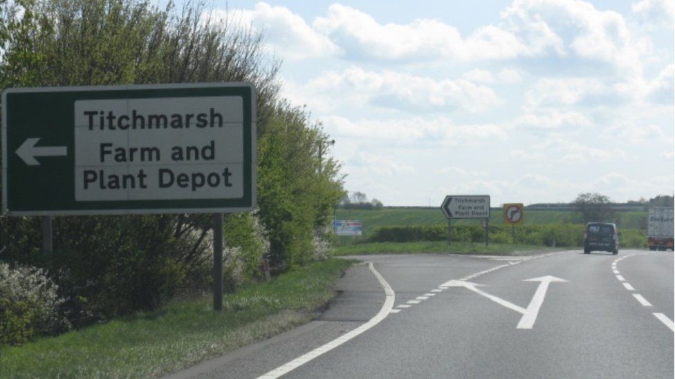 Titchmarsh junction A14