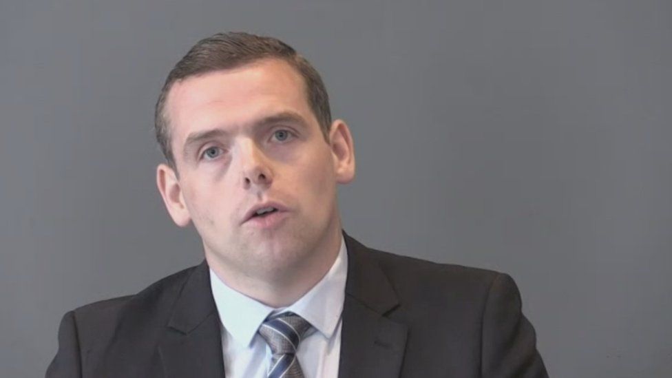 Scottish Conservatives Douglas Ross Launches Leadership Bid BBC News    113774798 Douglasross 