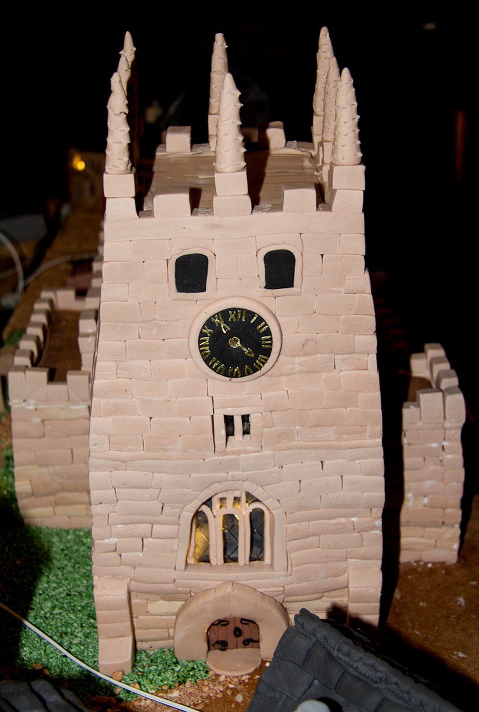 Church made from cake