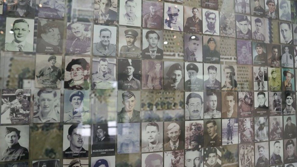 Exhibition of fallen servicemen
